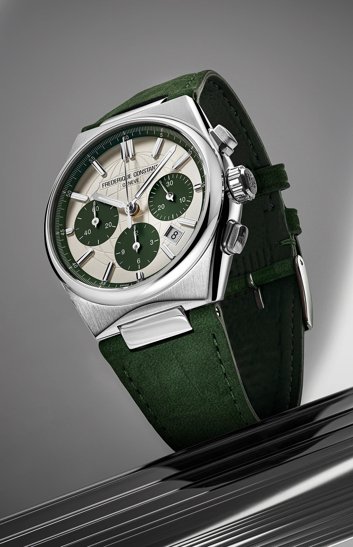 Highlife Chronograph Automatic Watch FC-391SGR4NH6 | Frederique